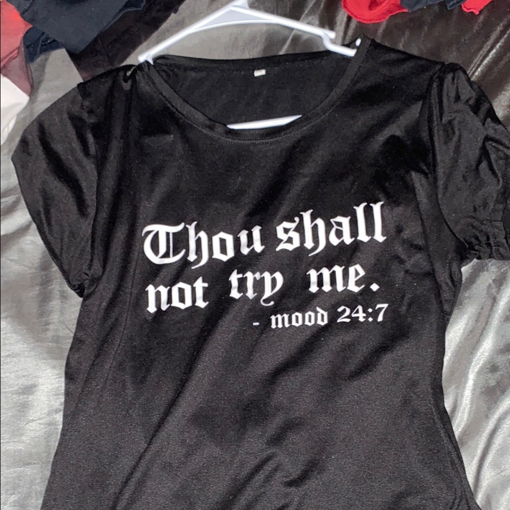 Black Graphic Tee